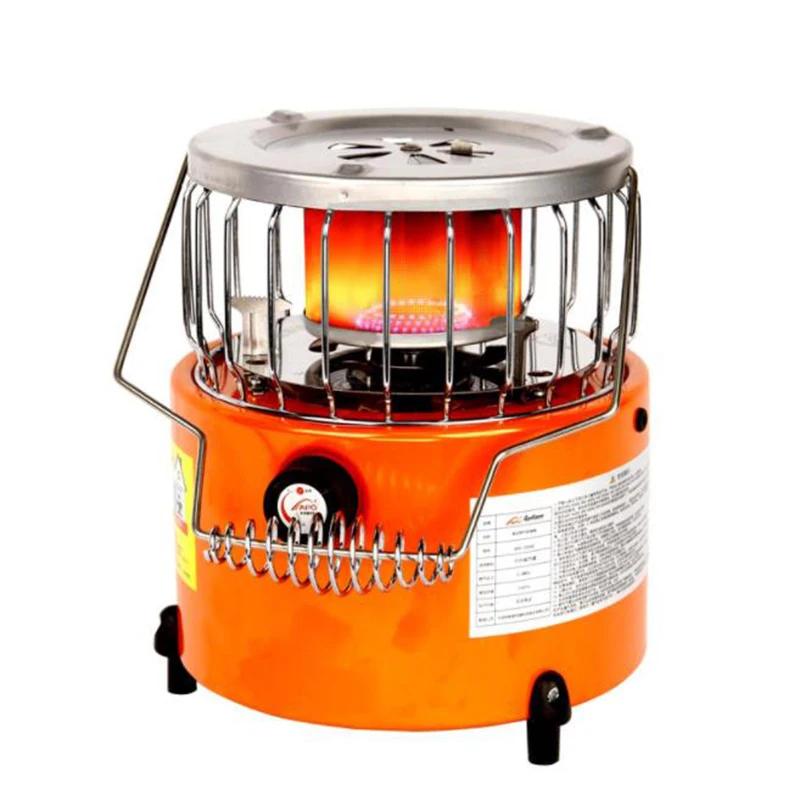 2in1 Heater Stove 2000W Portable Multifunctional Gas Heater Camping Stove Heating Cooker for Cooking Ice Fishing Cam